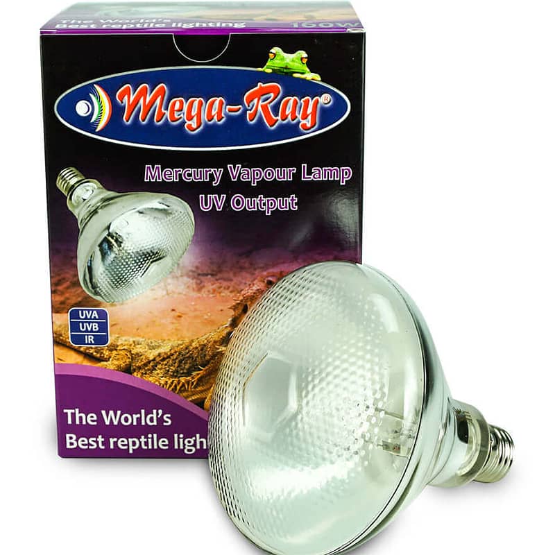 70 Watts Smallest UV Vapor Bulb On The Planet Mega-Ray Mercury Vapor Bulb 